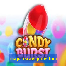 mapa israel palestina